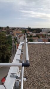Garde-corps Mady sous couvertine 